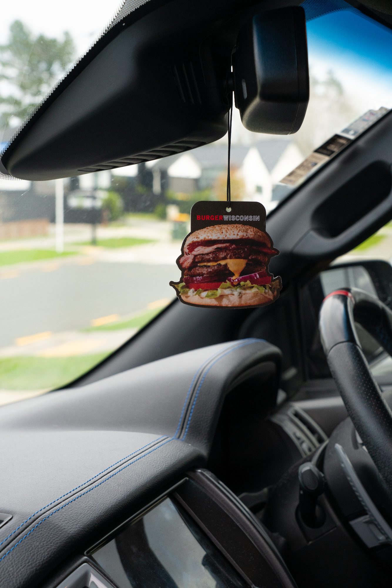 Burger King custom air freshener by Smellies